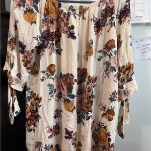 Miley + Molly Floral Off-Shoulder Women's Top